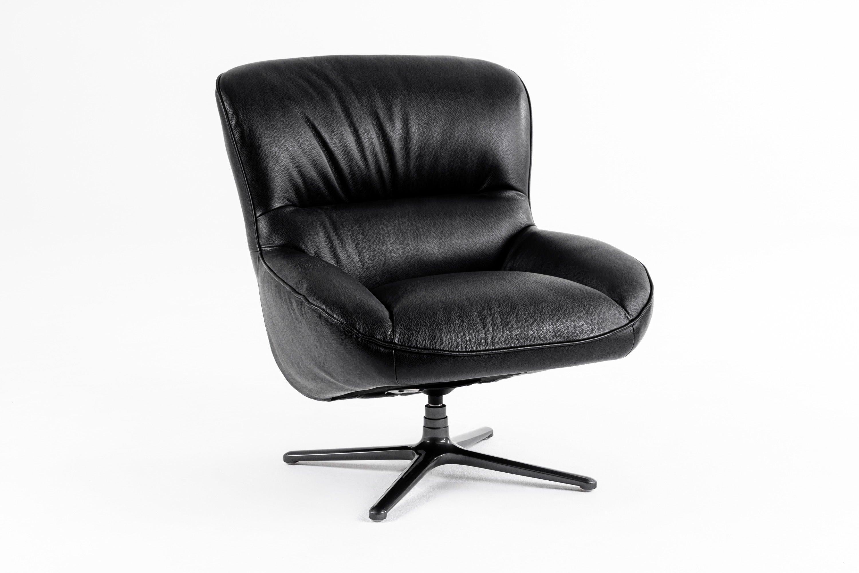 Modrest Theo Modern Leather Accent Chair