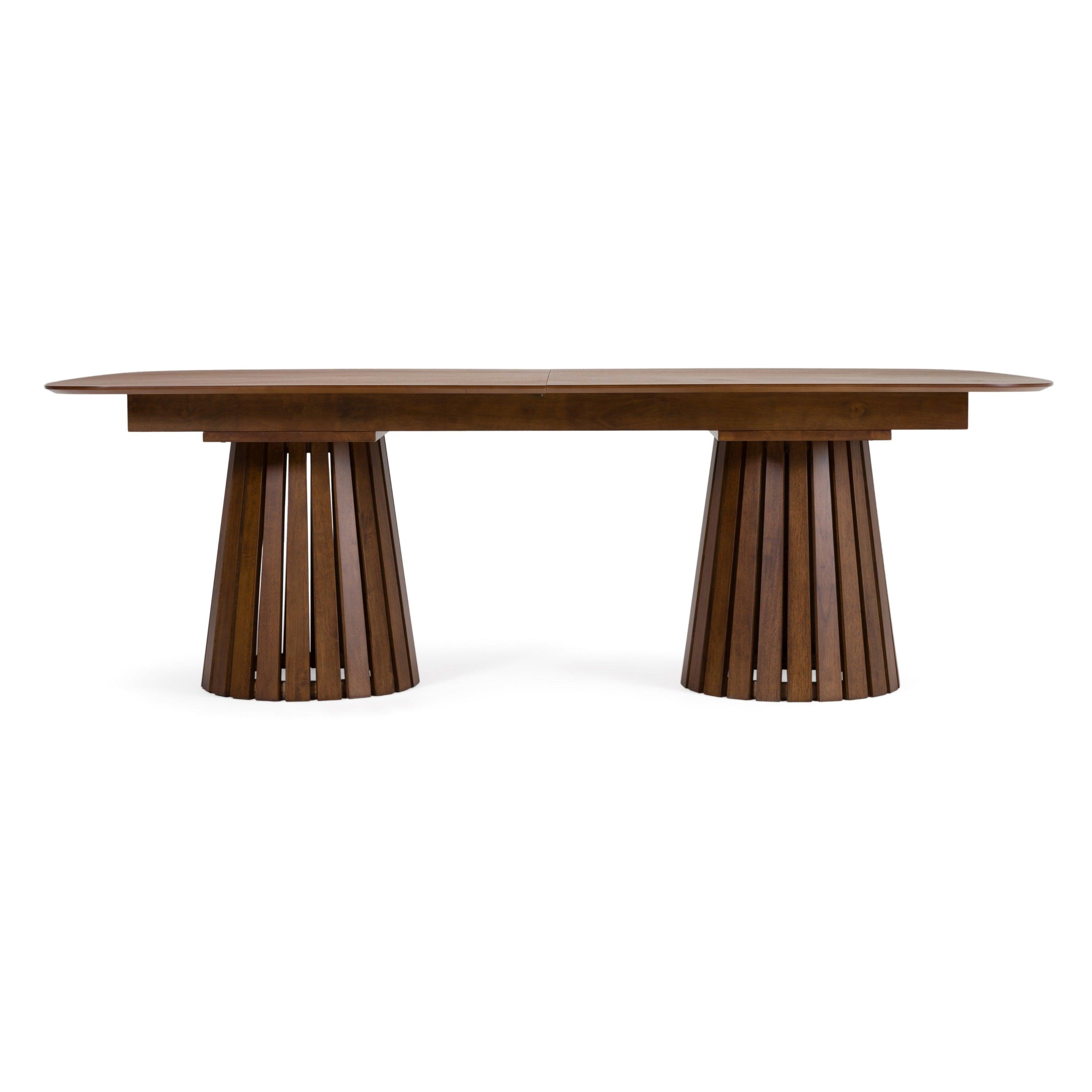 Modrest Truman MidCentury Modern Extendable Dining Table