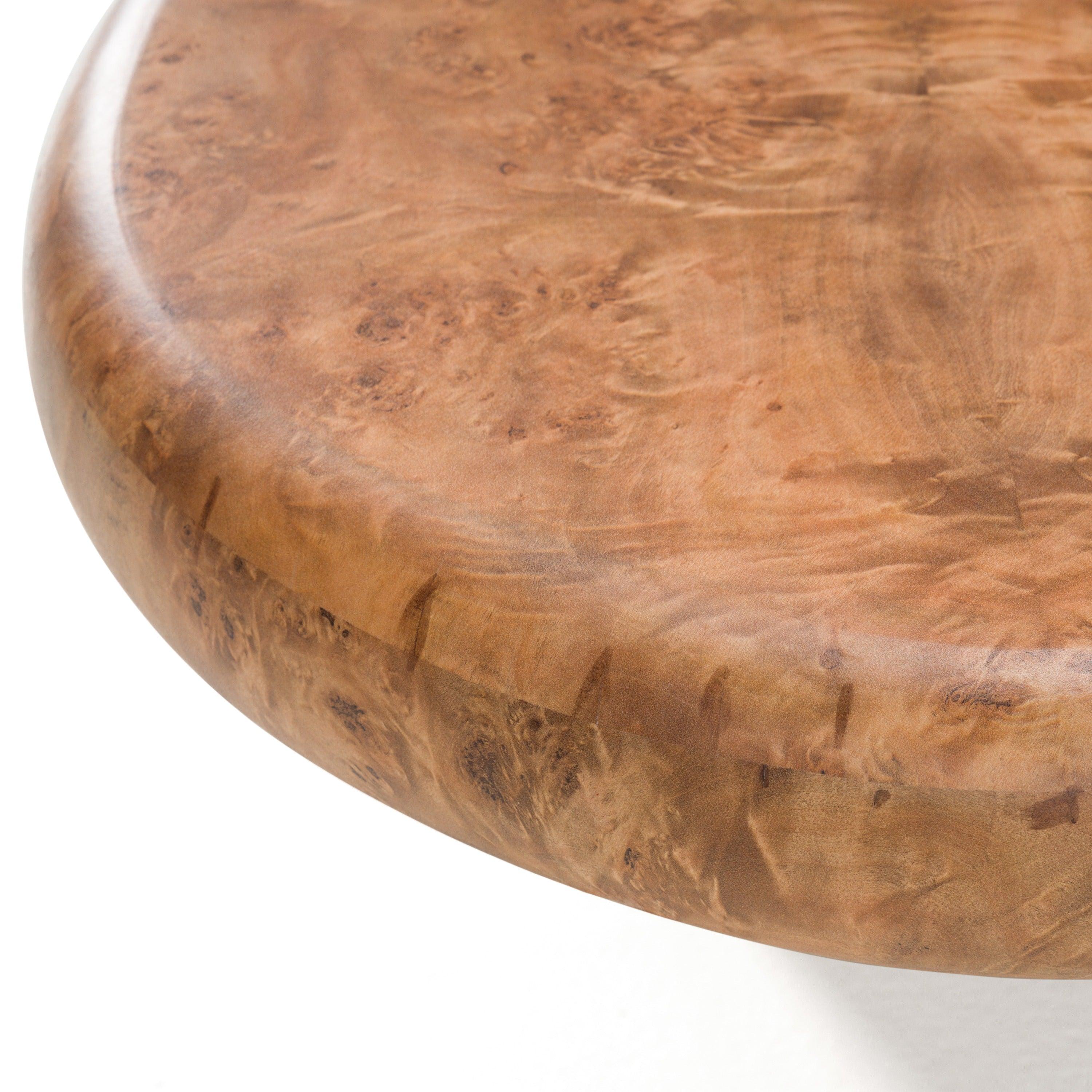 Modrest Weskan Modern Faux Burl Coffee Table