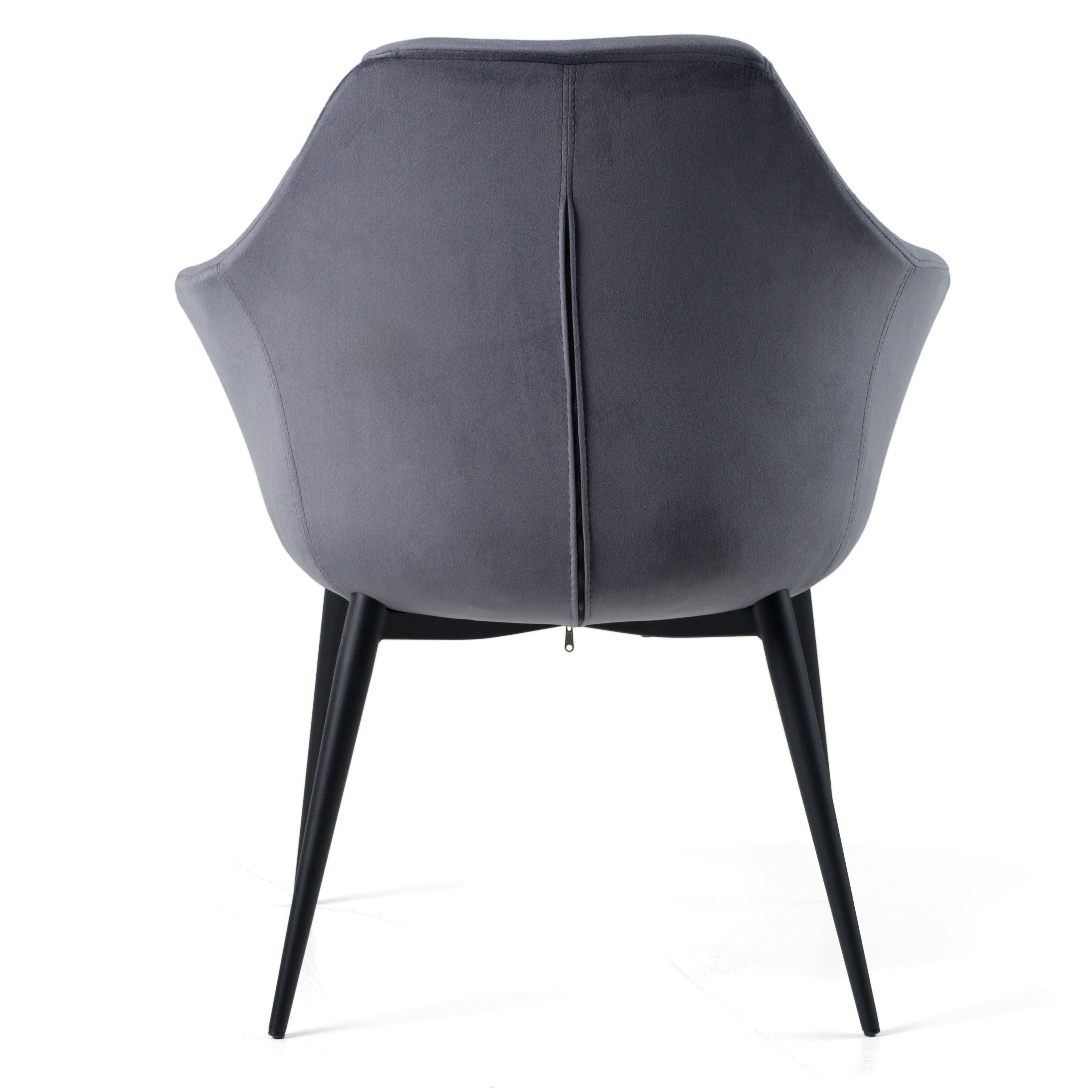 Modrest Wilson Modern Velvet Dining Chair