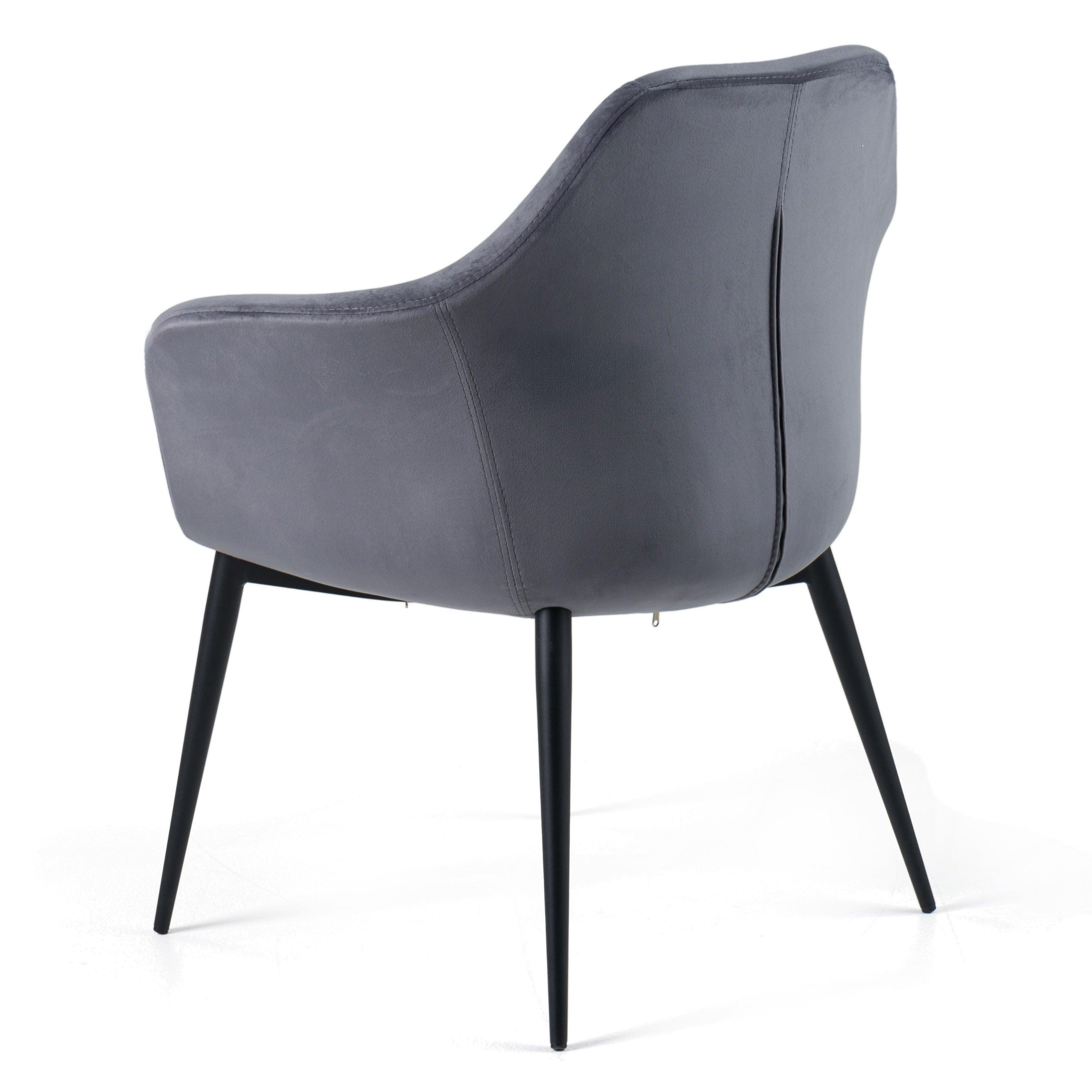 Modrest Wilson Modern Velvet Dining Chair