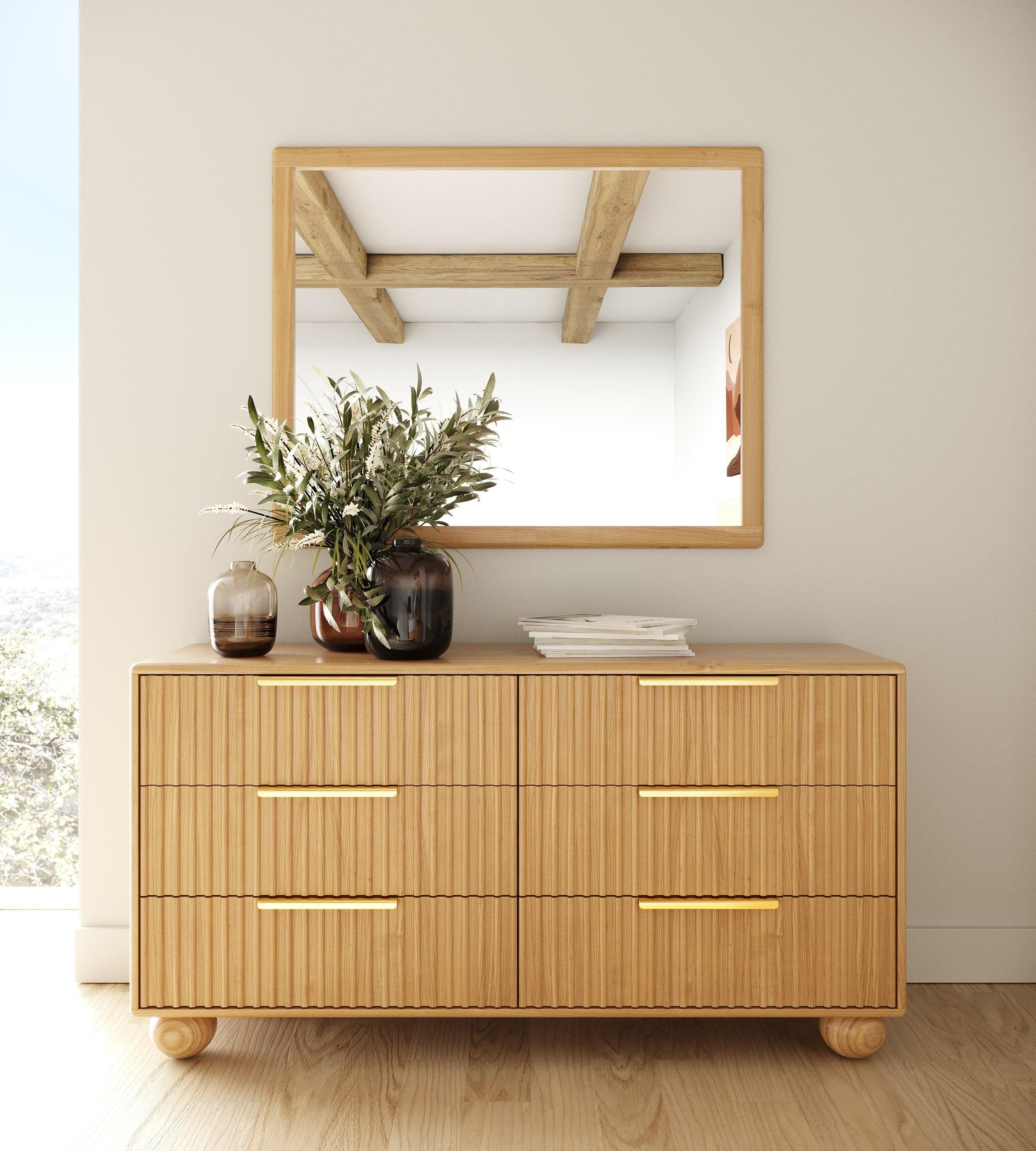 Modrest Winters Modern Natural Bedroom Set