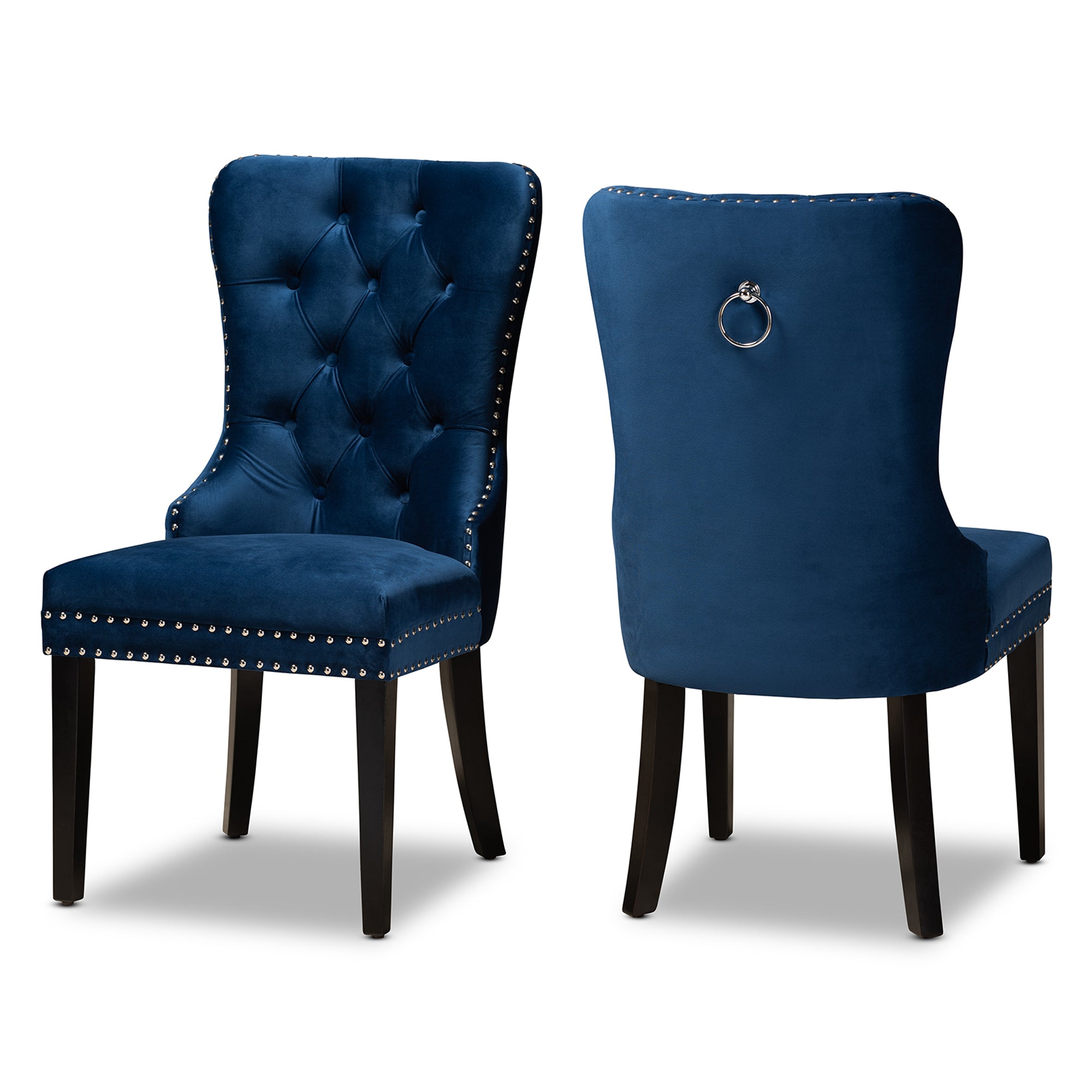 Remy Transitional Dining Chairs 2-Piece-Dining Chairs-Baxton Studio - WI-Wall2Wall Furnishings