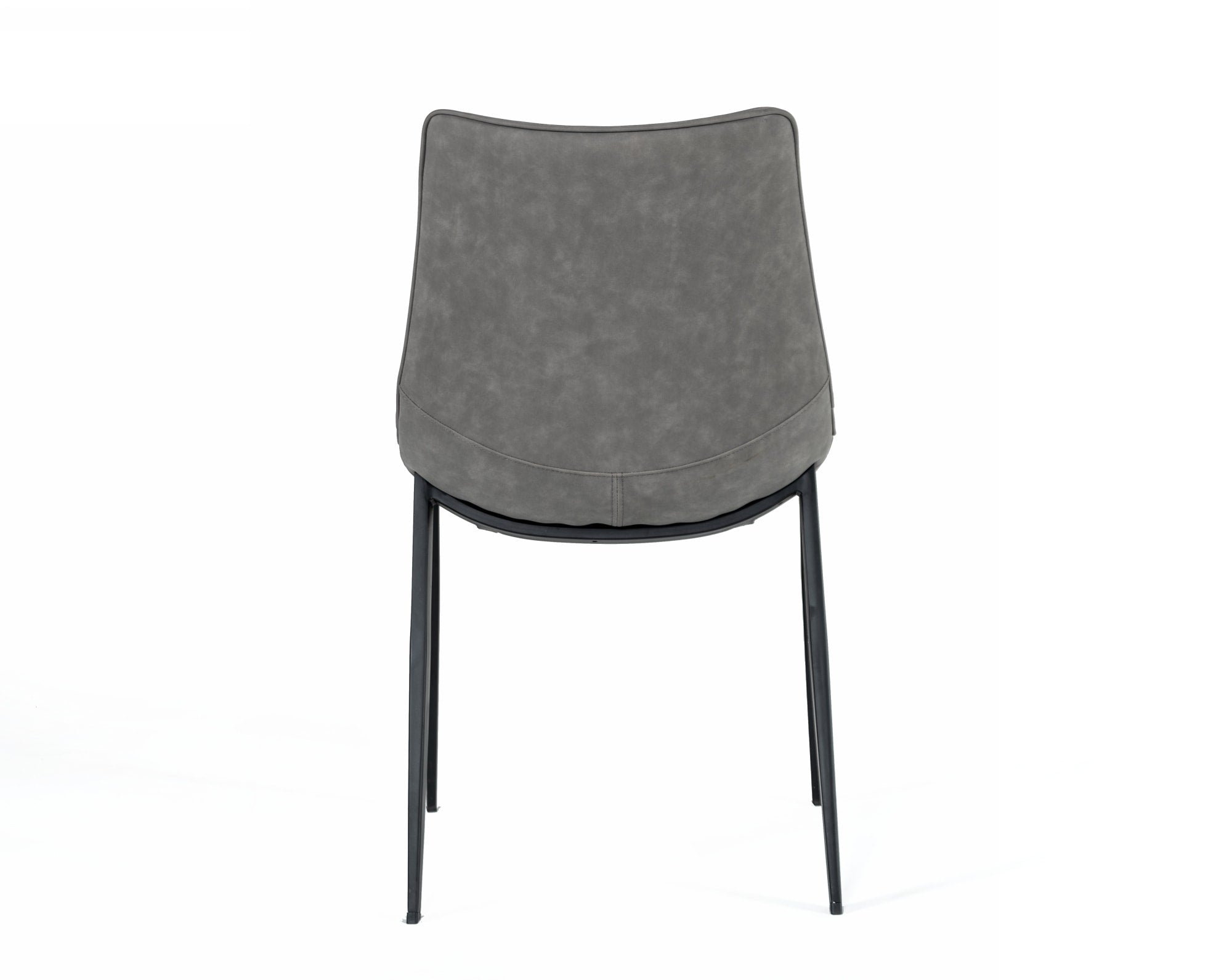 Modrest Frasier - Modern Grey Eco-Leather Dining Chair (Set of 2 )-Dining Chair-VIG-Wall2Wall Furnishings