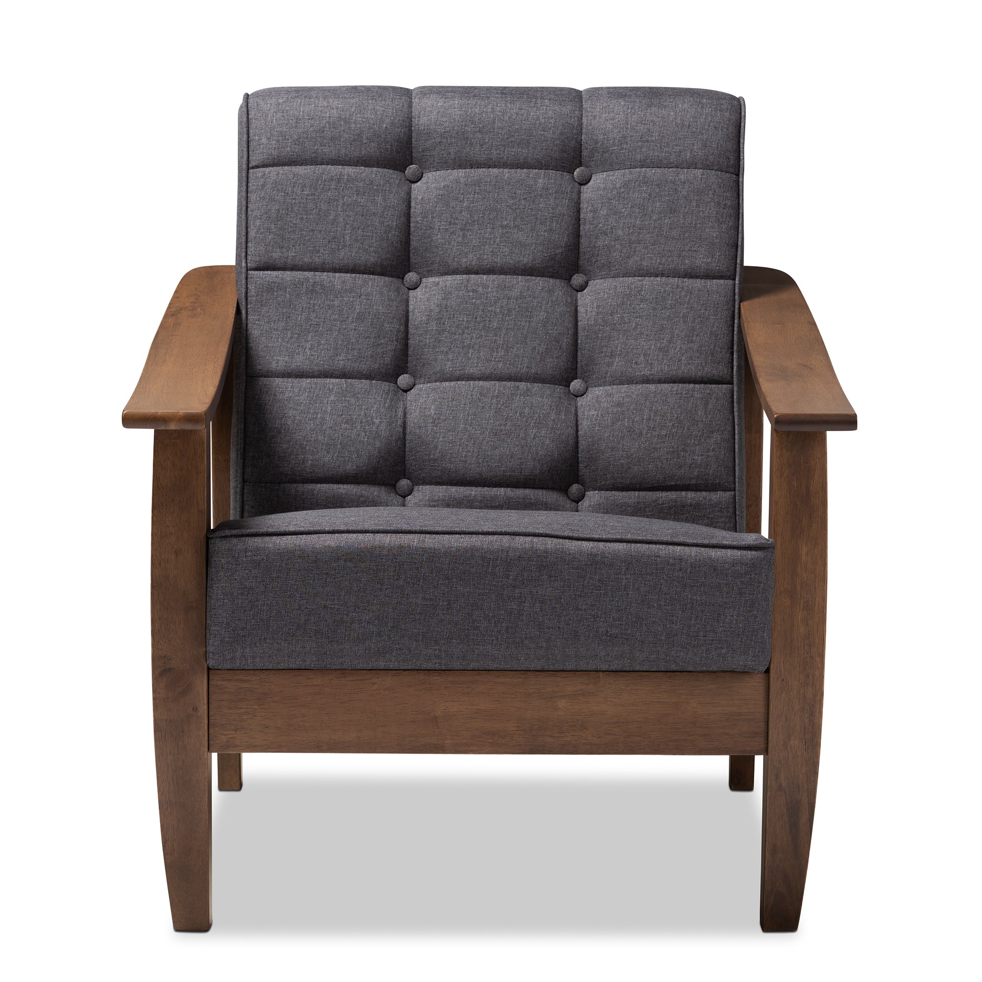 Larsen Mid-Century Chair-Chair-Baxton Studio - WI-Wall2Wall Furnishings