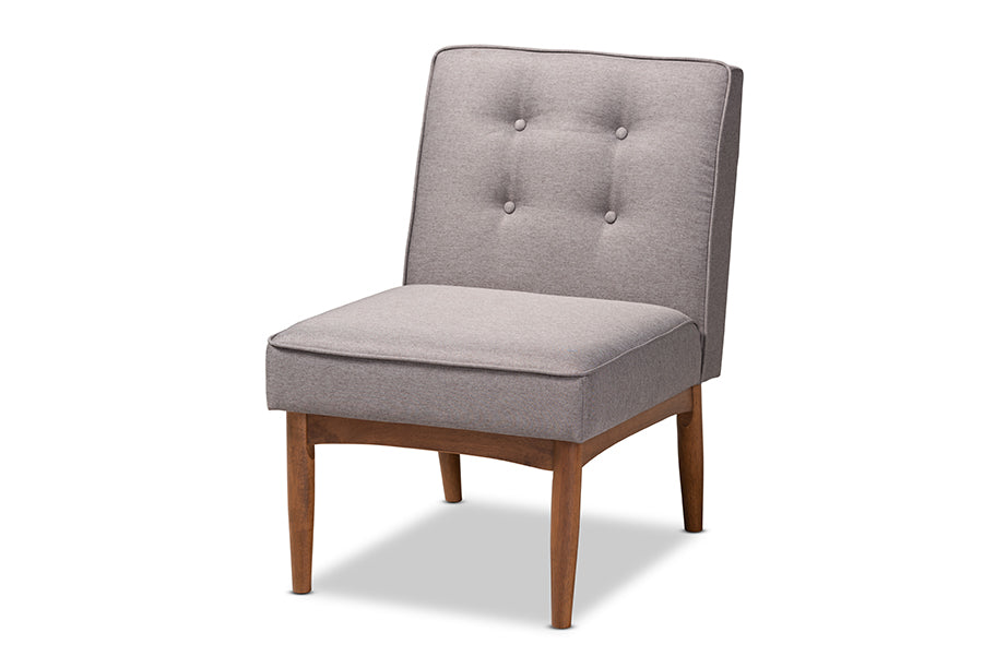 Arvid Mid-Century Dining Chair-Dining Chair-Baxton Studio - WI-Wall2Wall Furnishings