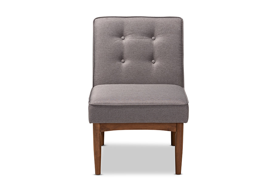 Arvid Mid-Century Dining Chair-Dining Chair-Baxton Studio - WI-Wall2Wall Furnishings
