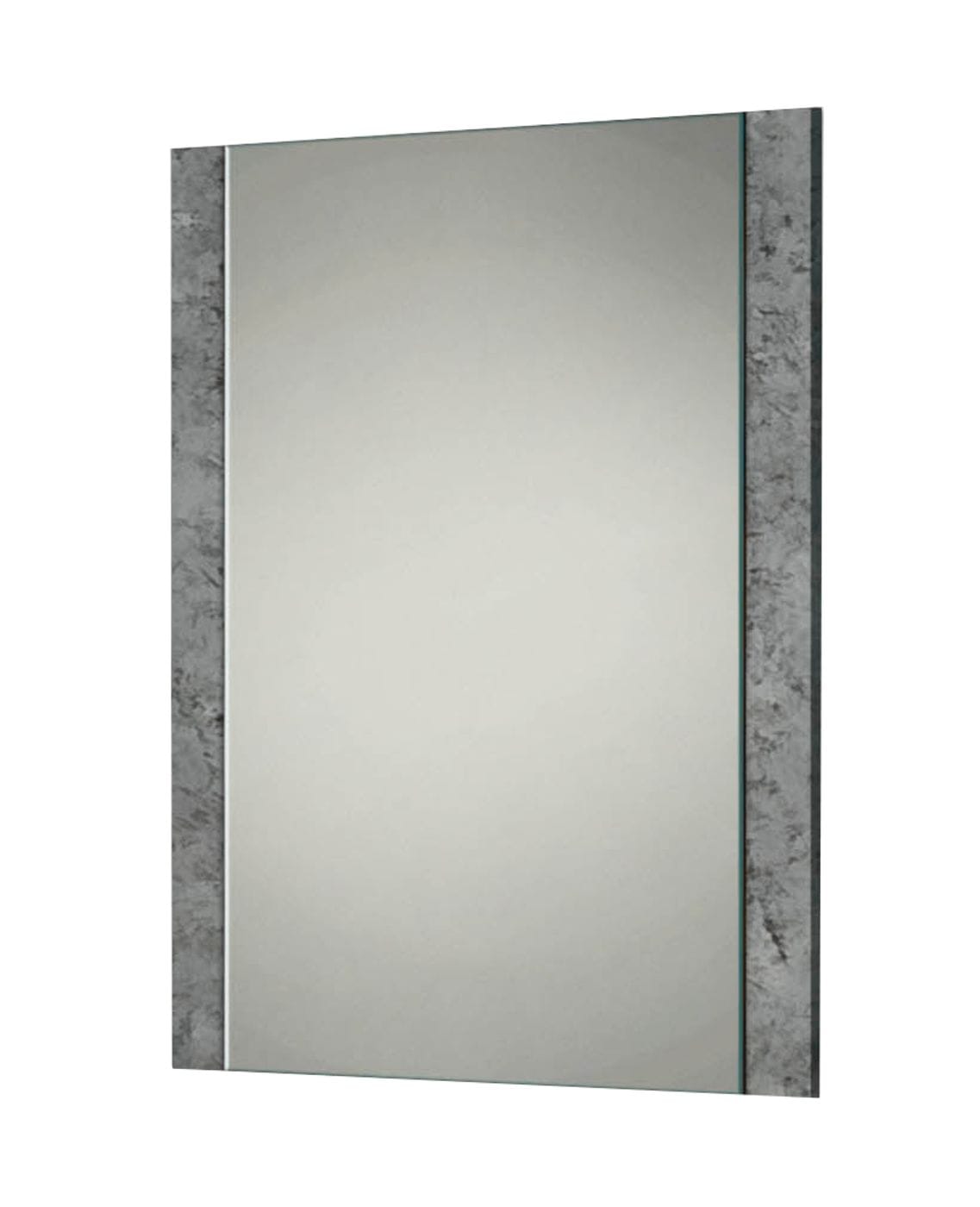 Nova Domus Rado Modern Walnut & Stucco Mirror-Mirror-VIG-Wall2Wall Furnishings