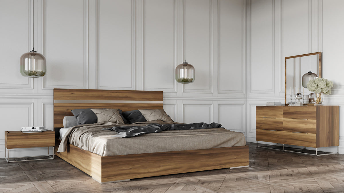 Nova Domus Lorenzo Italian Modern Light Oak Dresser-Dresser-VIG-Wall2Wall Furnishings